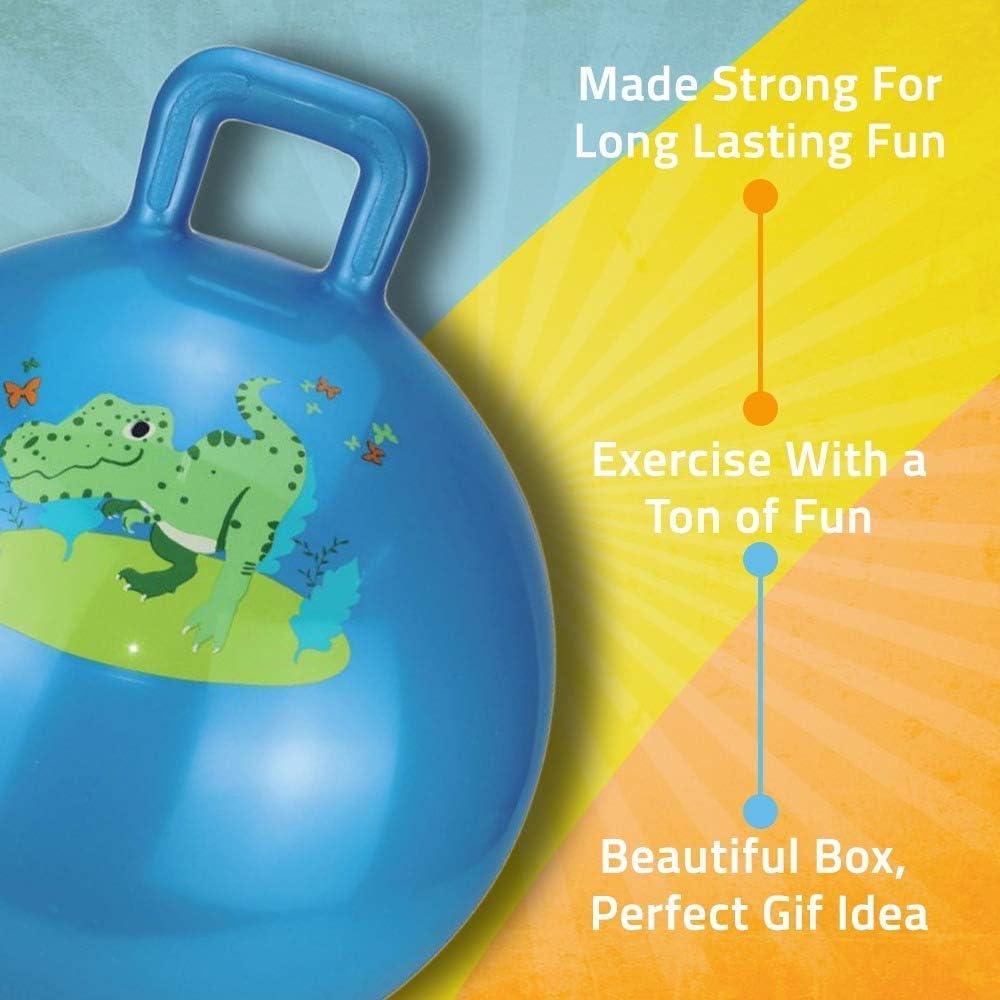 Kids Sit And Bounce Rubber Hop Ball Jumping & Bouncing Ball